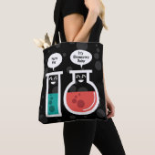 Chemische reactie tote bag (Dichtbij)