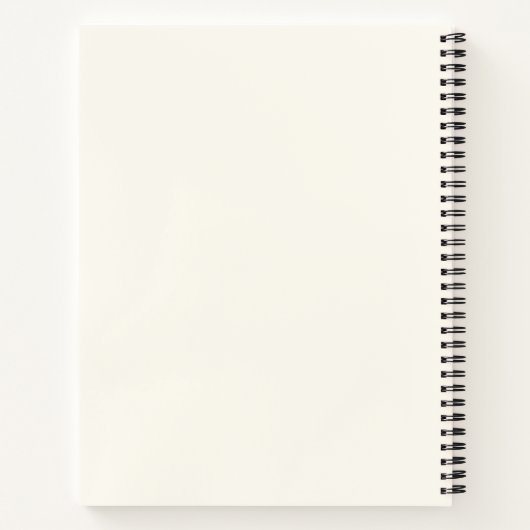 Chemische reageerbuis en bekerglas notitieboek (Achterkant)