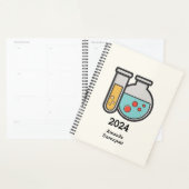 Chemische reageerbuis en bekerglas planner (Display)