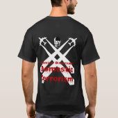 Chemische stoffen zijn binnenlands terrorisme t-shirt (Achterkant)