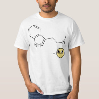 Chemische structuur van DMT T-shirt