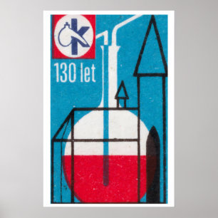 Chemische techniek - Luciferdoosje-afdruk - Esthet Poster