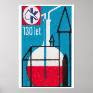 Chemische techniek - Luciferdoosje-afdruk - Esthet Poster