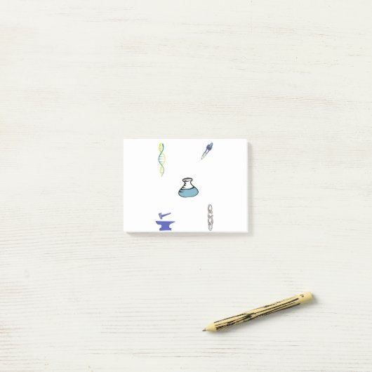 Chemische techniek pakket 05 post-it® notes (Op bureau)