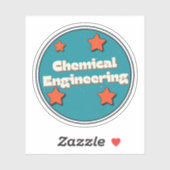 Chemische techniek sticker (Vel)