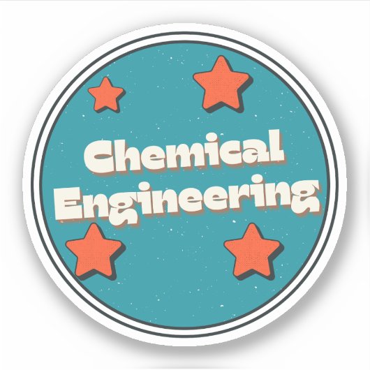Chemische techniek sticker (Voorkant)