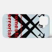 Chemische verspreiders zijn huishoudelijke terrori Case-Mate iPhone case (Achterkant (horizontaal))