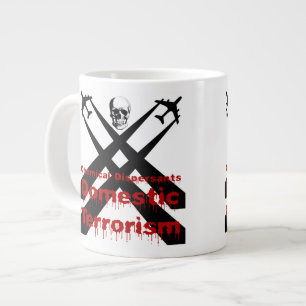 Chemische verspreiders zijn huishoudelijke terrori grote koffiekop