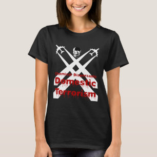 Chemische verspreiders zijn huisterreurisme t-shirt
