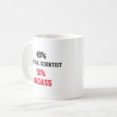 Chemische Wetenschapper Badass Koffiemok (Voorkant links)