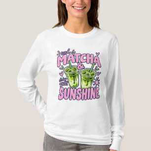 Chemise Iced Matcha en Sunshine, T-shirt Matcha