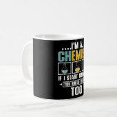 Chemist als ik wegloop koffiemok (Voorkant links)