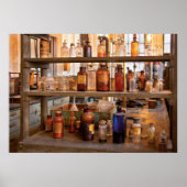 Chemist - Bewegingspositie Poster (Voorkant)