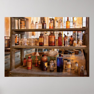 Chemist - Bewegingspositie Poster