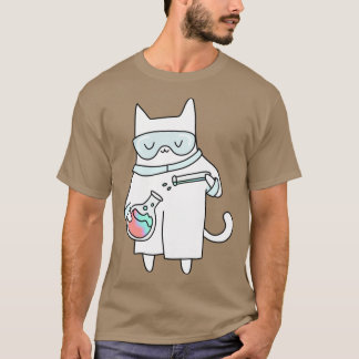 Chemist Cat T-shirt