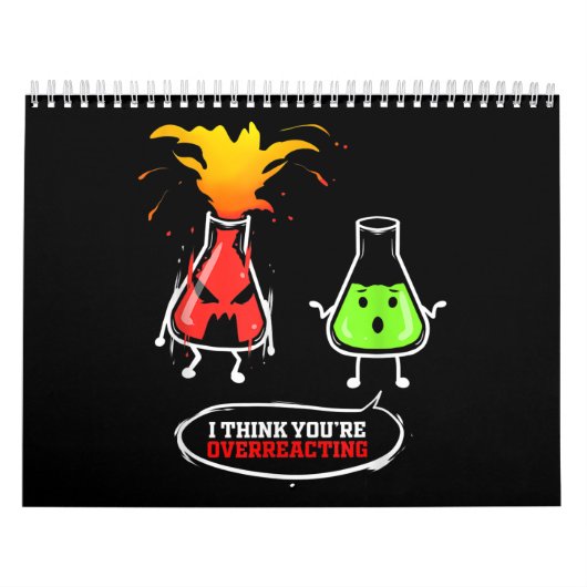 Chemist Chemicaliënlaboratorium je bent overgev Kalender (Hoes)