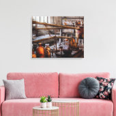 Chemist - De stilte Canvas Afdruk (Insitu (Woonkamer))