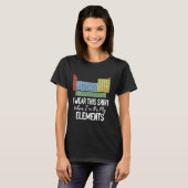 Chemist grappig Chemie Chemisch Lab Assistent T-shirt (Voorkant volledig)