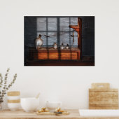 Chemist - Het wetenschappelijke experiment Poster (Keuken)