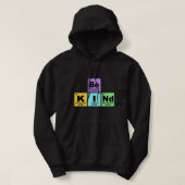 Chemist Job Be kind zijn soort periodieke tabel el Hoodie (Design voorkant)