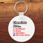 Chemist Quiz... Joke Sleutelhanger (Voorkant)