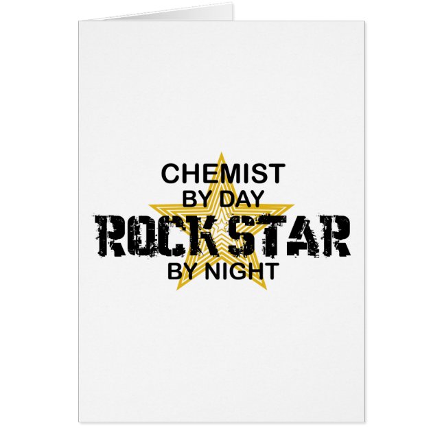 Chemist Rock Star by Night (Voorkant)