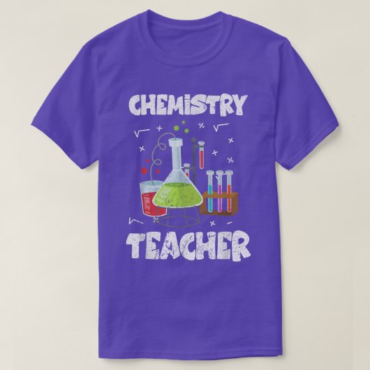 Chemist Science Nerd Chemistry Teacher Laboratory T-shirt (Design voorkant)