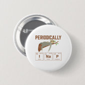 Chemist Sloth | Scheikundewetenschappelijke gesche Ronde Button 5,7 Cm (Voorkant /achterkant)