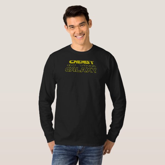 Chemist Space Backside T-shirt (Voorkant volledig)