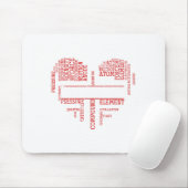 Chemist Valentines Day Gift Science Chemistry  Muismat (Met muis)