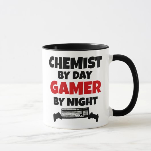 Chemist van Day Gamer by Night Mok (Rechts)