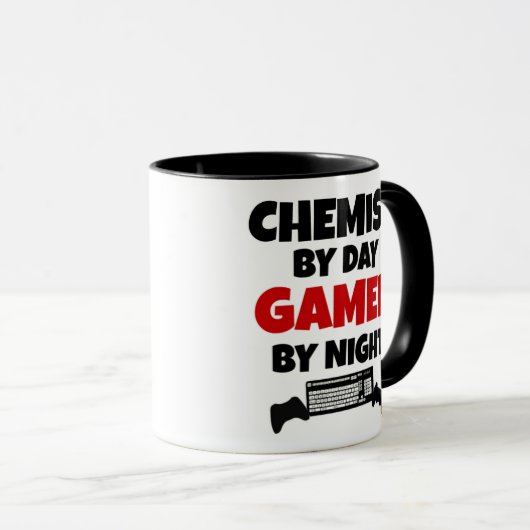 Chemist van Day Gamer by Night Mok (Voorkant rechts)