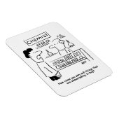 Chemist verkoopt alleen gênante producten magneet (Rechterzijde)