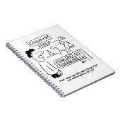 Chemist verkoopt alleen gênante producten notitieboek (Rechterzijde)