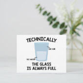 Chemist Water Chemistry Biochemistry Teacher Gift Briefkaart (Staand voorkant)