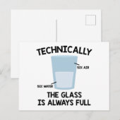 Chemist Water Chemistry Biochemistry Teacher Gift Briefkaart (Voorkant / Achterkant)