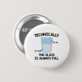 Chemist Water Chemistry Biochemistry Teacher Gift Ronde Button 5,7 Cm (Voorkant /achterkant)