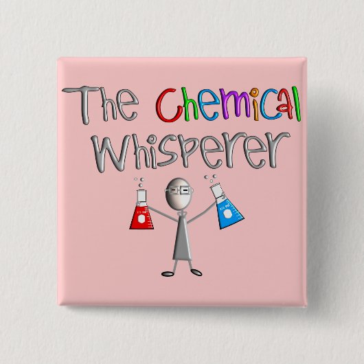 Chemisten Humor T-Shirts & Gifts Vierkante Button 5,1 Cm (Voorkant)