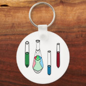 Chemisten STEM Geeky Sleutelhangers Geek Gifts (Voorkant)