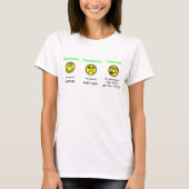 Chemistisch punt van Uitzicht T-shirt (Voorkant)