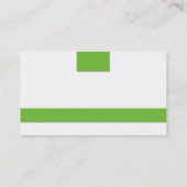 Chemistisch Visitekaartje (Achterkant)