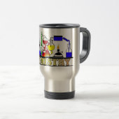 CHEMISTRISCHE KOPERS EN FLASKS-LOGO REISBEKER (Voorkant rechts)