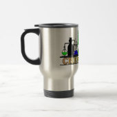 CHEMISTRISCHE KOPERS EN FLASKS-LOGO REISBEKER (Links)