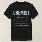 Chemistry Alchemy Biochemistry Formula Molecule 1 T-shirt (Design voorkant)