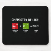 Chemistry Be Like Nacl  Muismat (Voorkant)