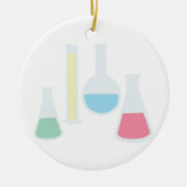 Chemistry Beakers Keramisch Ornament (Voorkant)