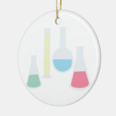 Chemistry Beakers Keramisch Ornament (Links)