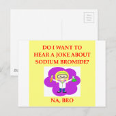 CHEMISTRY BRIEFKAART (Voorkant / Achterkant)