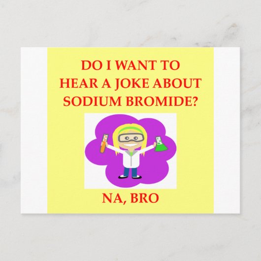 CHEMISTRY BRIEFKAART (Voorkant)