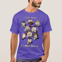 Chemistry Caffeine Molecule Funny Science Geek Cof